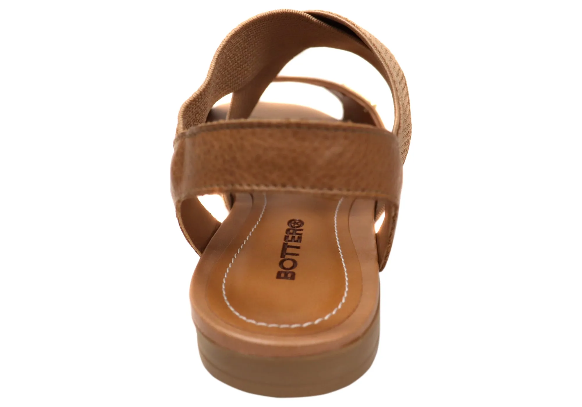 Bottero Eliana Womens Comfortable Leather Sandals Made In Brazil Bottero Shoes