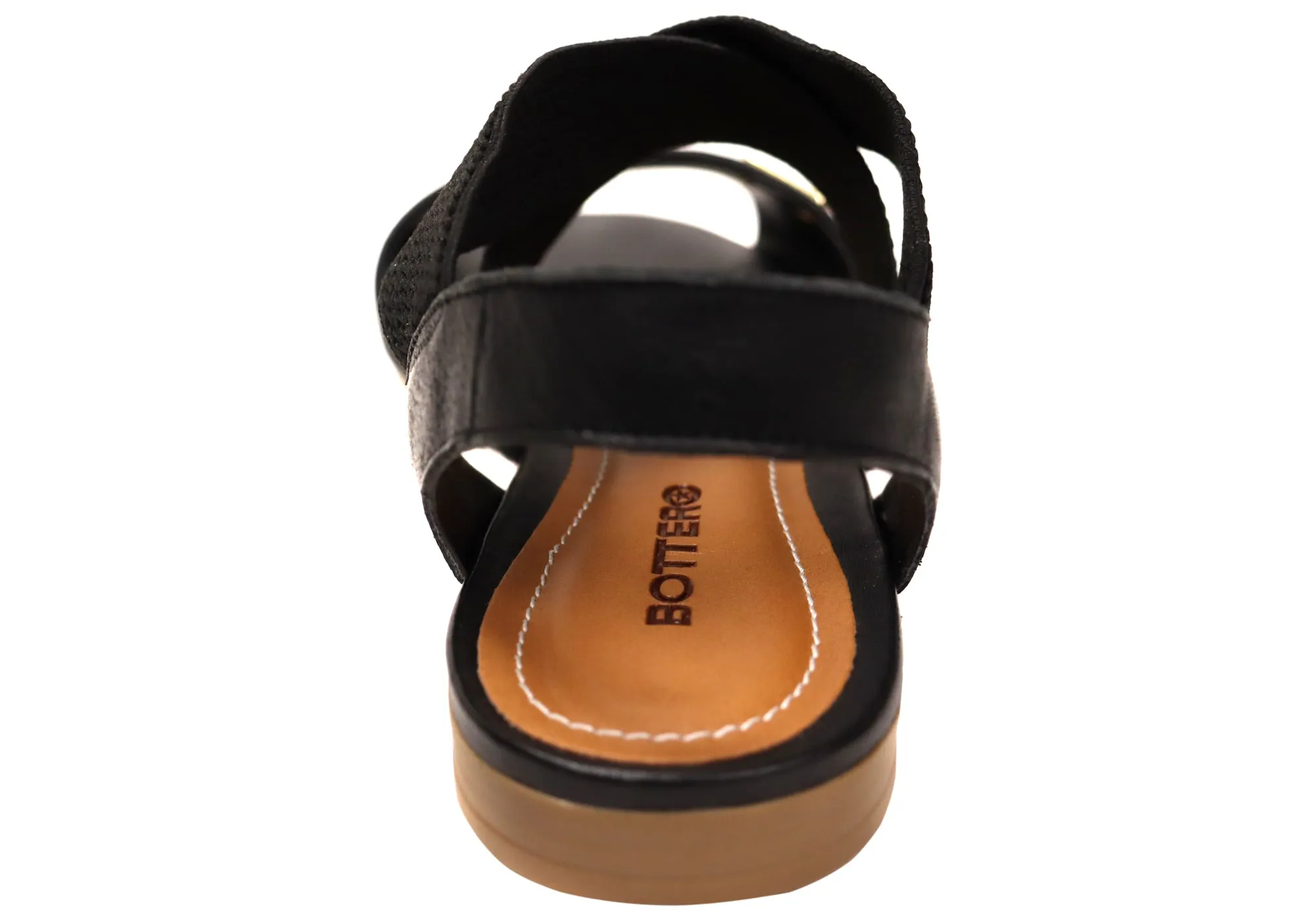 Bottero Eliana Womens Comfortable Leather Sandals Made In Brazil Bottero Shoes