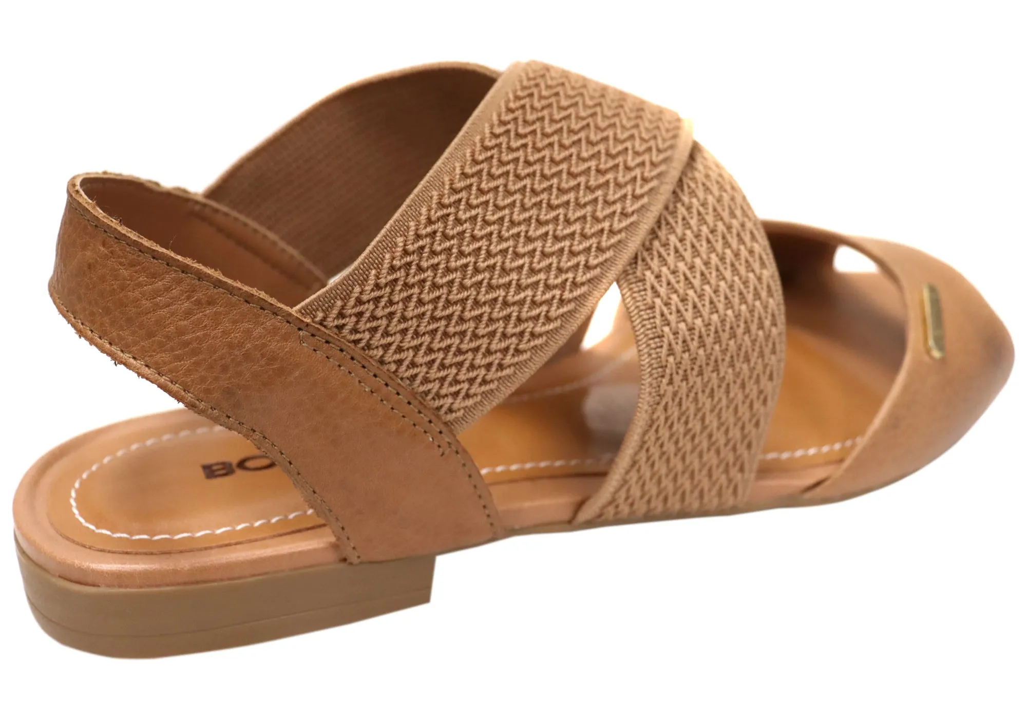 Bottero Eliana Womens Comfortable Leather Sandals Made In Brazil Bottero Shoes