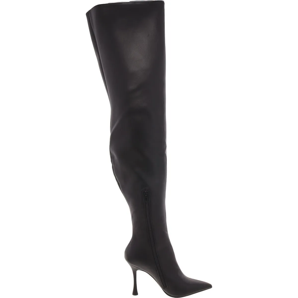 Brittany Womens Denim Over-The-Knee Boots