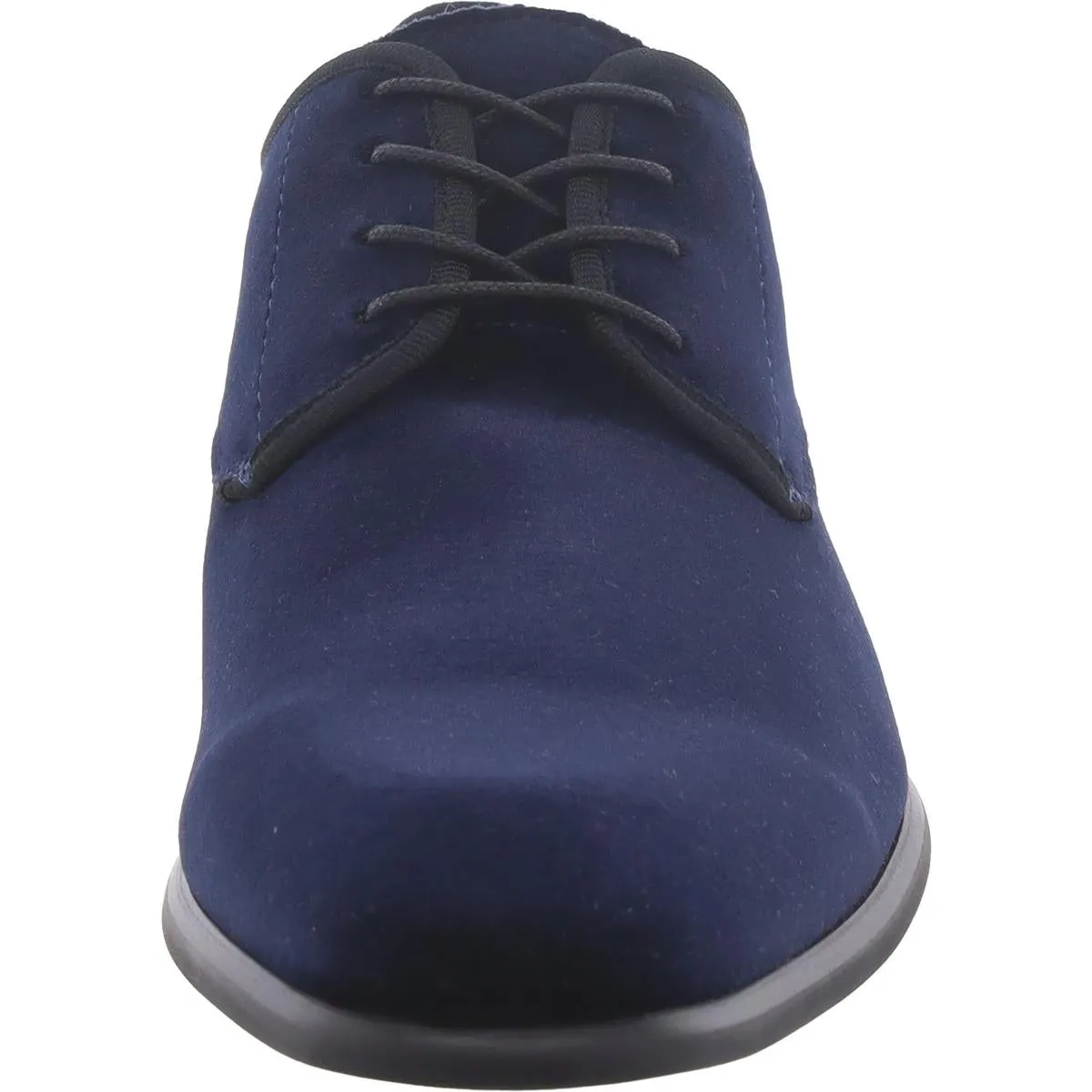 Brytonn Mens Velvet Lace-Up Derby Shoes