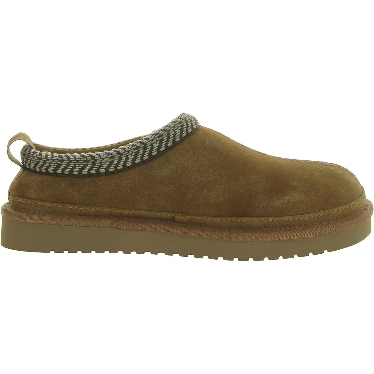 BURREE Womens Suede Round toe Clogs