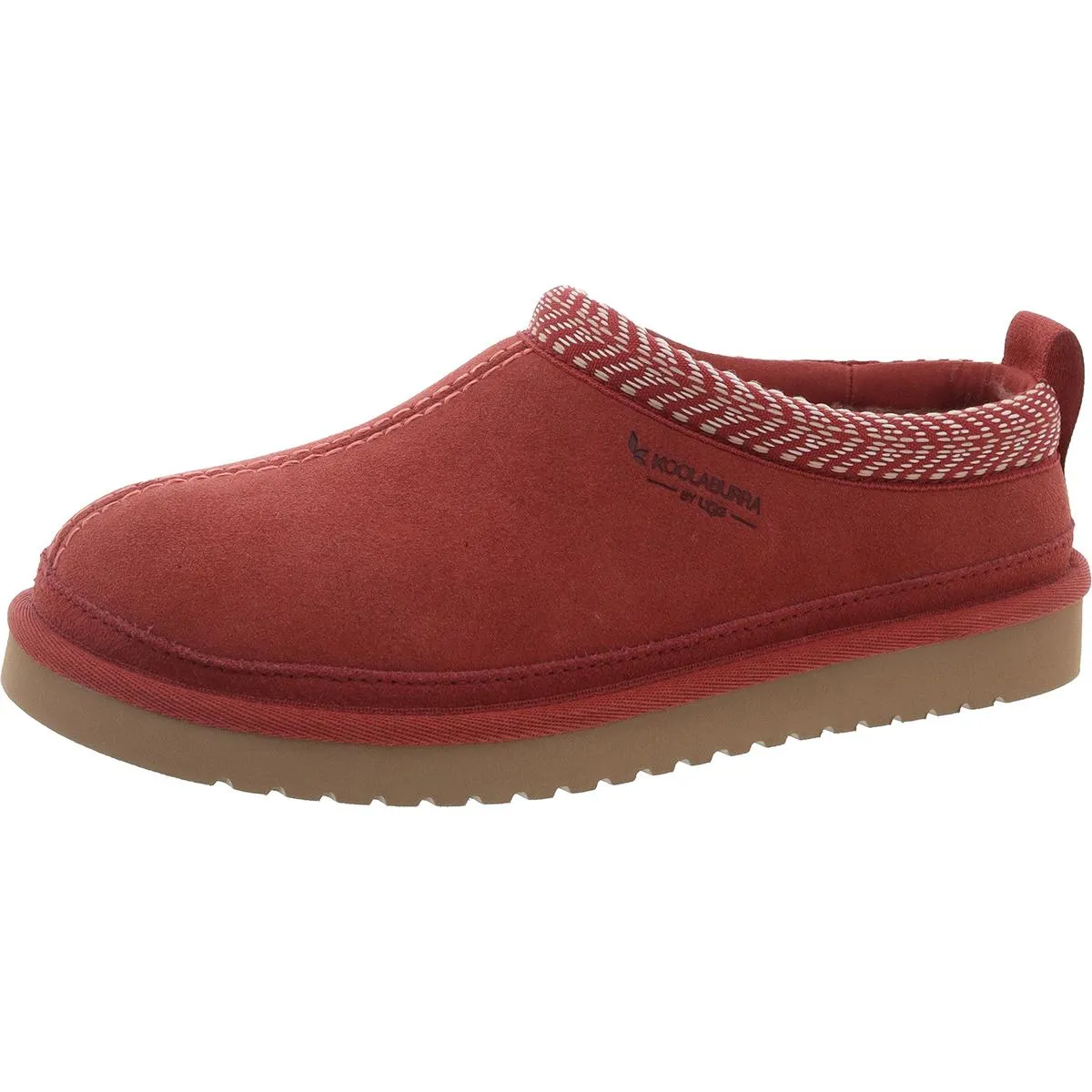 BURREE Womens Suede Round toe Clogs