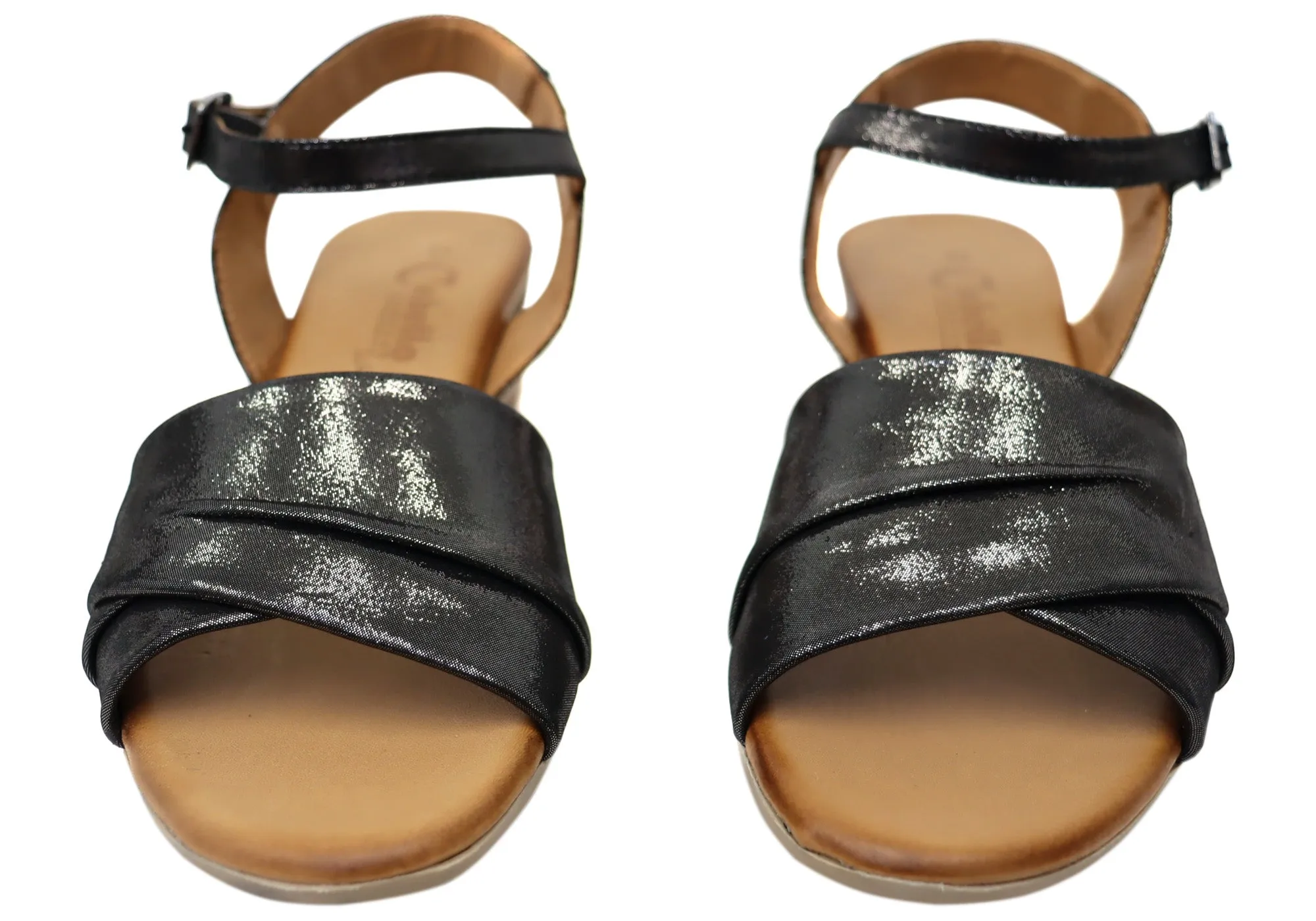 Cabello Comfort Yenice Womens Comfortable European Leather Sandals Cabello Comfort Shoes