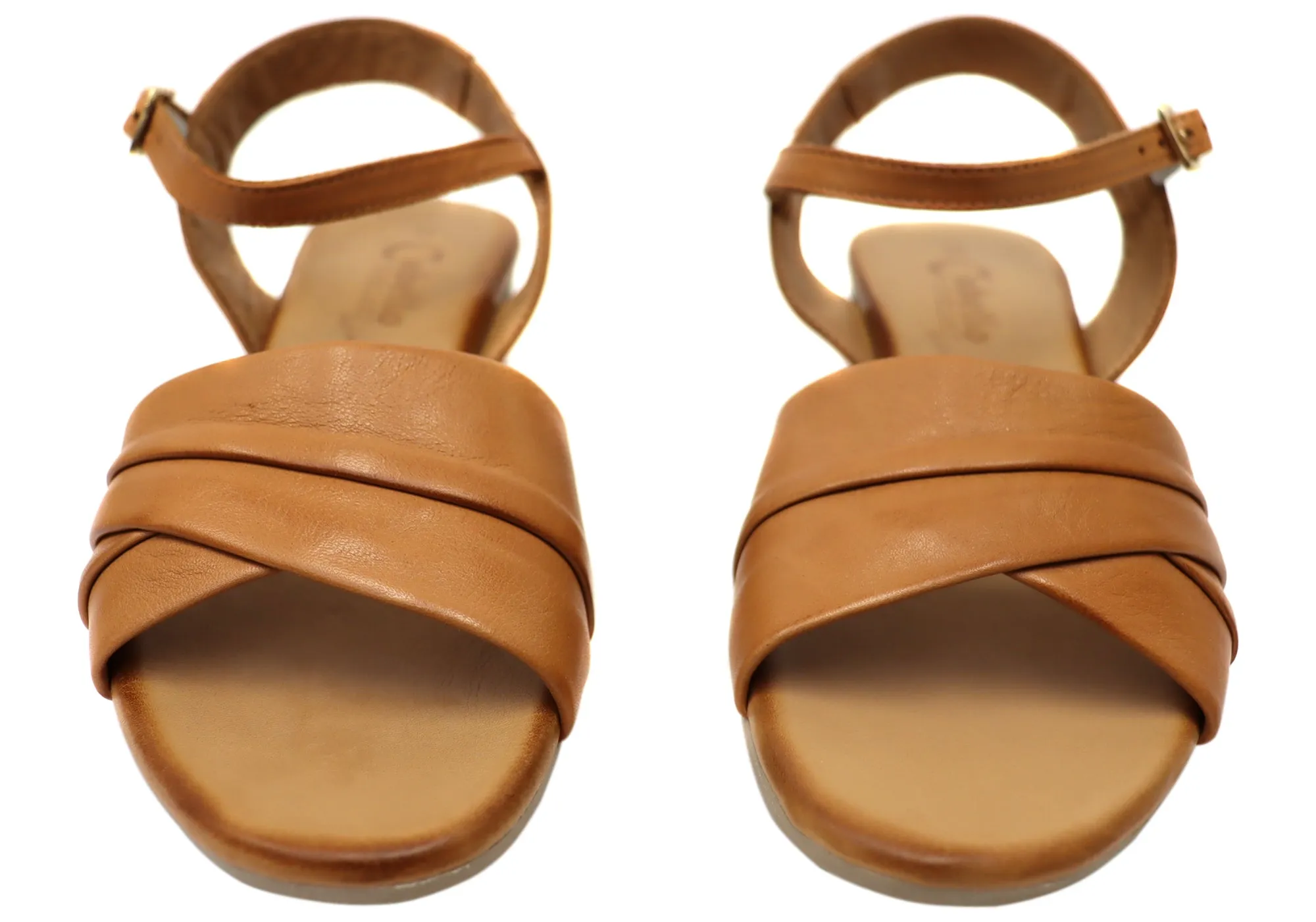 Cabello Comfort Yenice Womens Comfortable European Leather Sandals Cabello Comfort Shoes