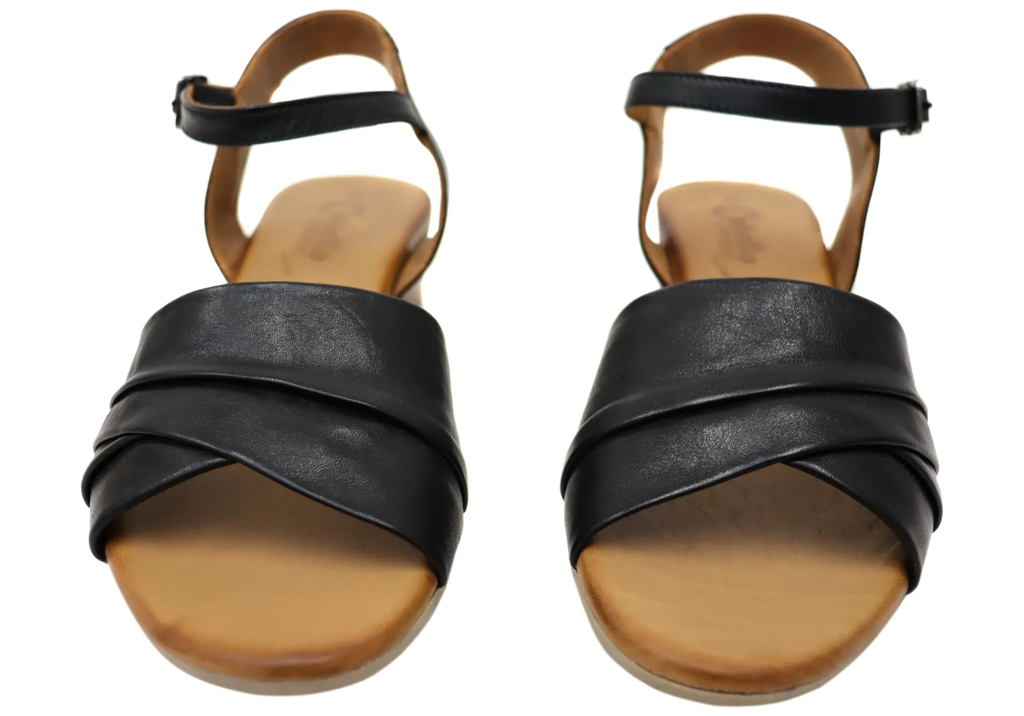 Cabello Comfort Yenice Womens Comfortable European Leather Sandals Cabello Comfort Shoes