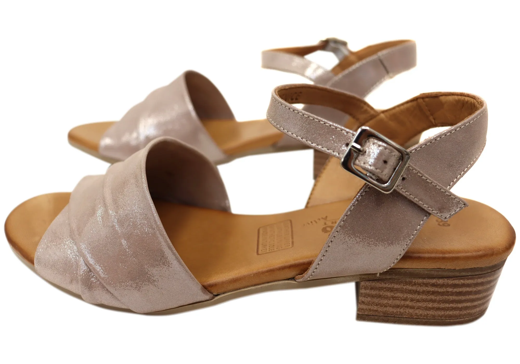 Cabello Comfort Yenice Womens Comfortable European Leather Sandals Cabello Comfort Shoes
