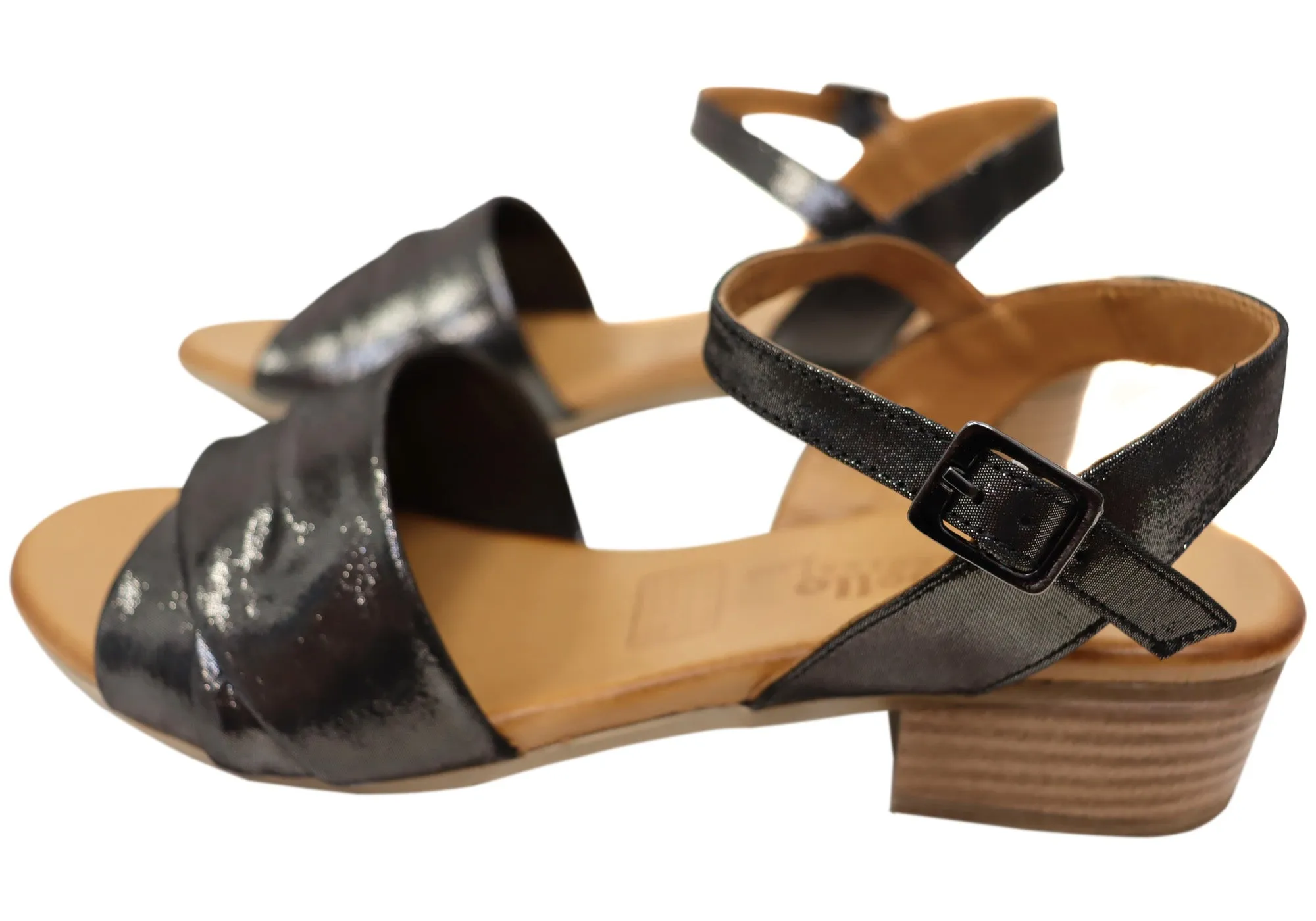 Cabello Comfort Yenice Womens Comfortable European Leather Sandals Cabello Comfort Shoes