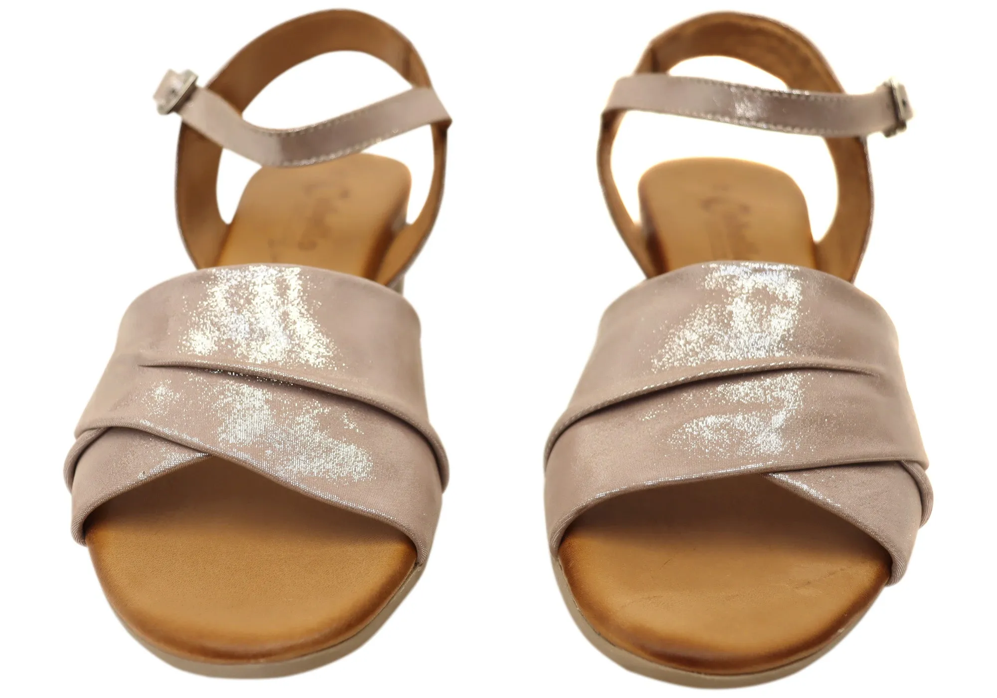 Cabello Comfort Yenice Womens Comfortable European Leather Sandals Cabello Comfort Shoes