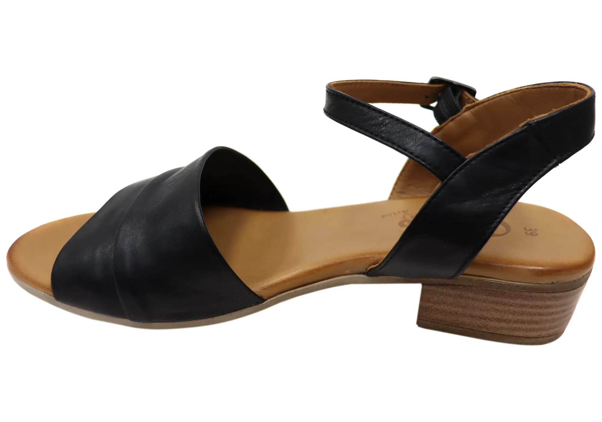 Cabello Comfort Yenice Womens Comfortable European Leather Sandals Cabello Comfort Shoes