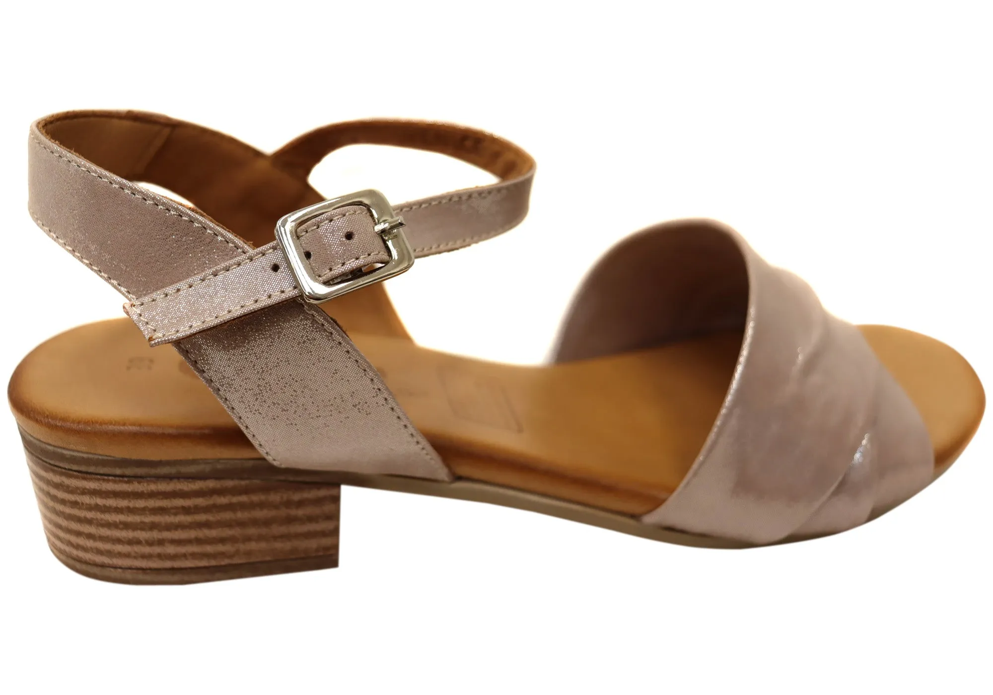 Cabello Comfort Yenice Womens Comfortable European Leather Sandals Cabello Comfort Shoes