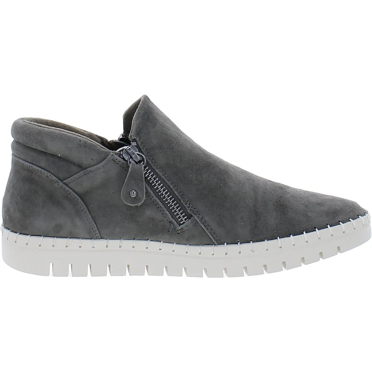 Camberly Womens Suede Zip Up Booties
