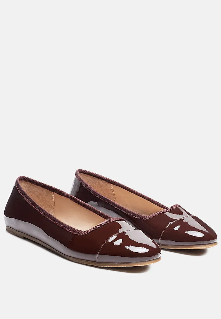 camella round toe ballerina flat shoes