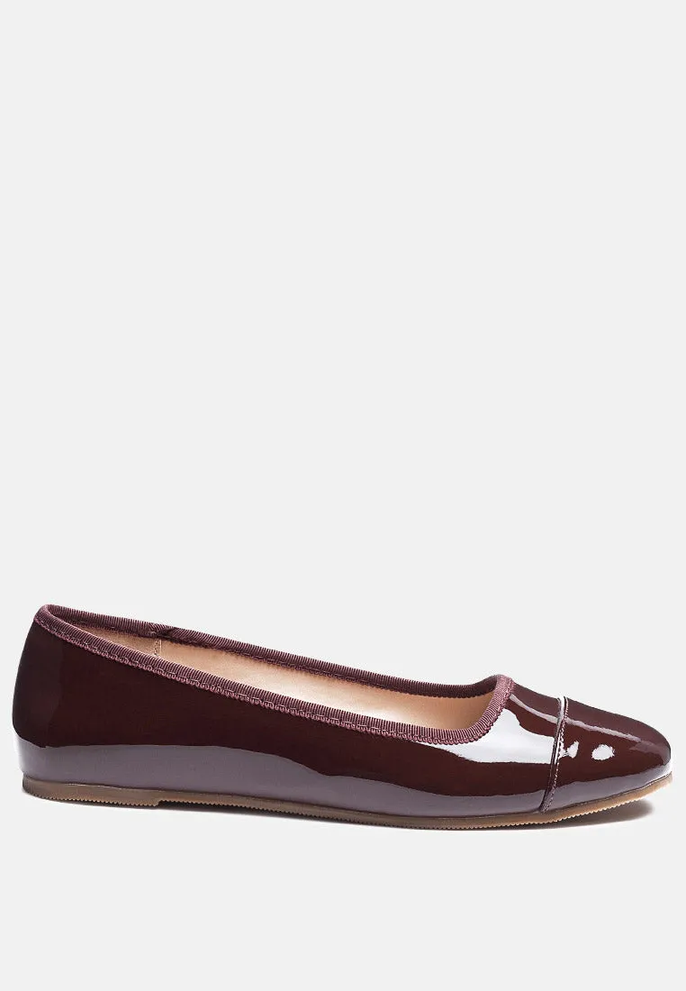 camella round toe ballerina flat shoes