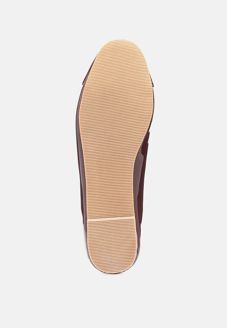 camella round toe ballerina flat shoes