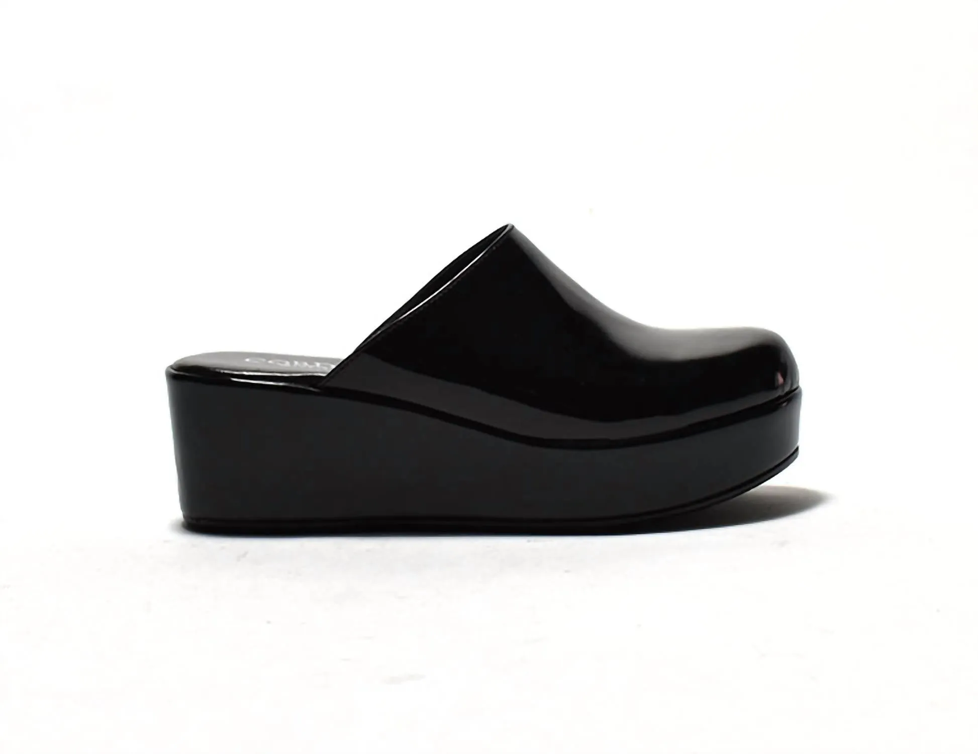 Camryn Sandals In Black Patent Leather