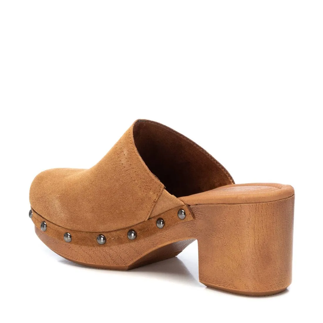 Carmela Leather Collection Women's Heeled Clogs