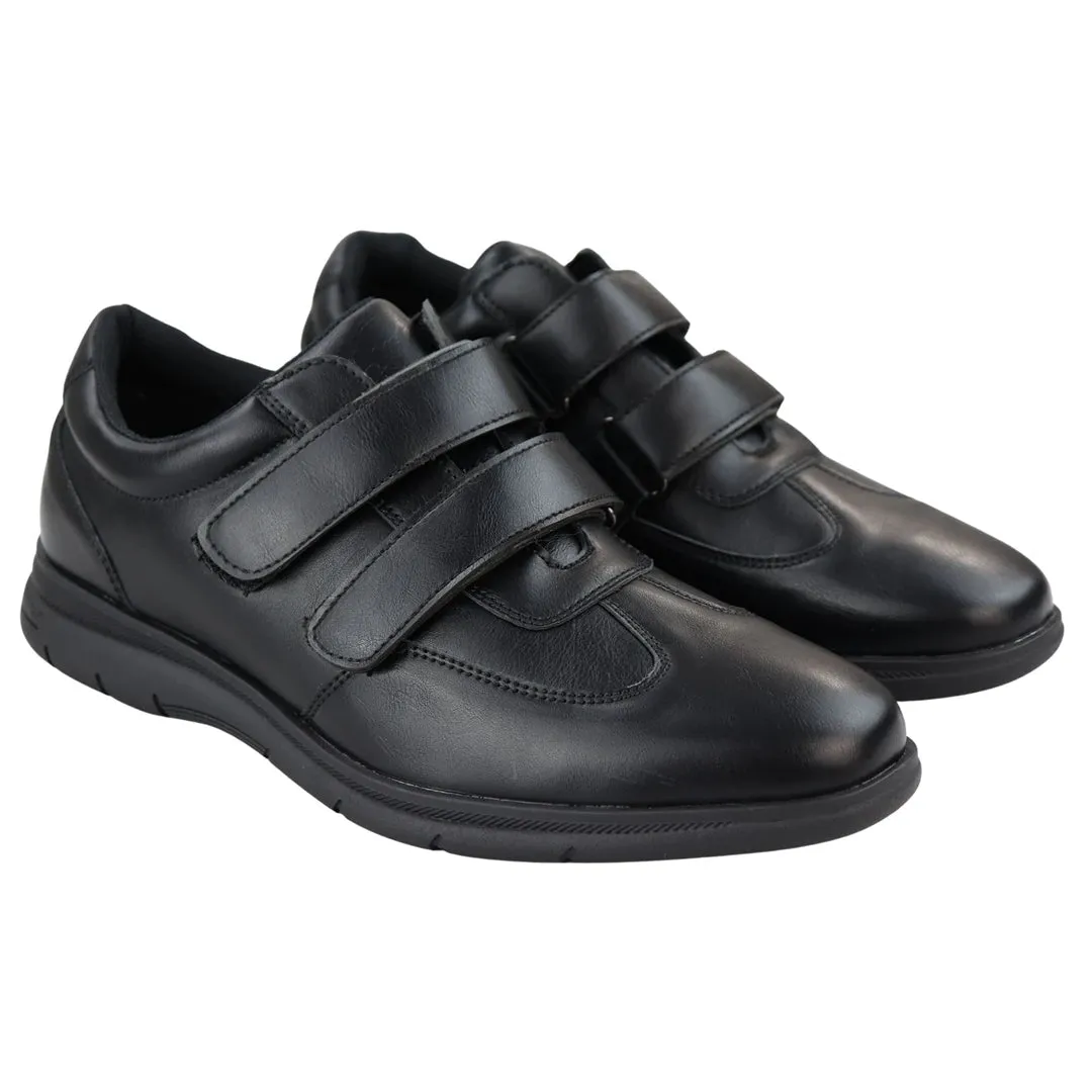Casual Strap Fastener Slip On Shoes Walking Sneakers