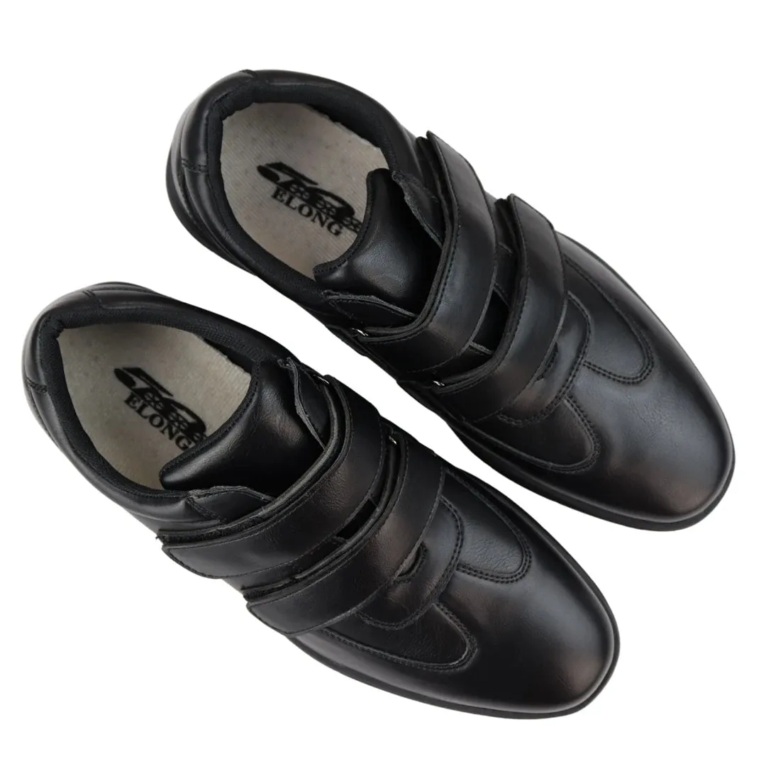 Casual Strap Fastener Slip On Shoes Walking Sneakers