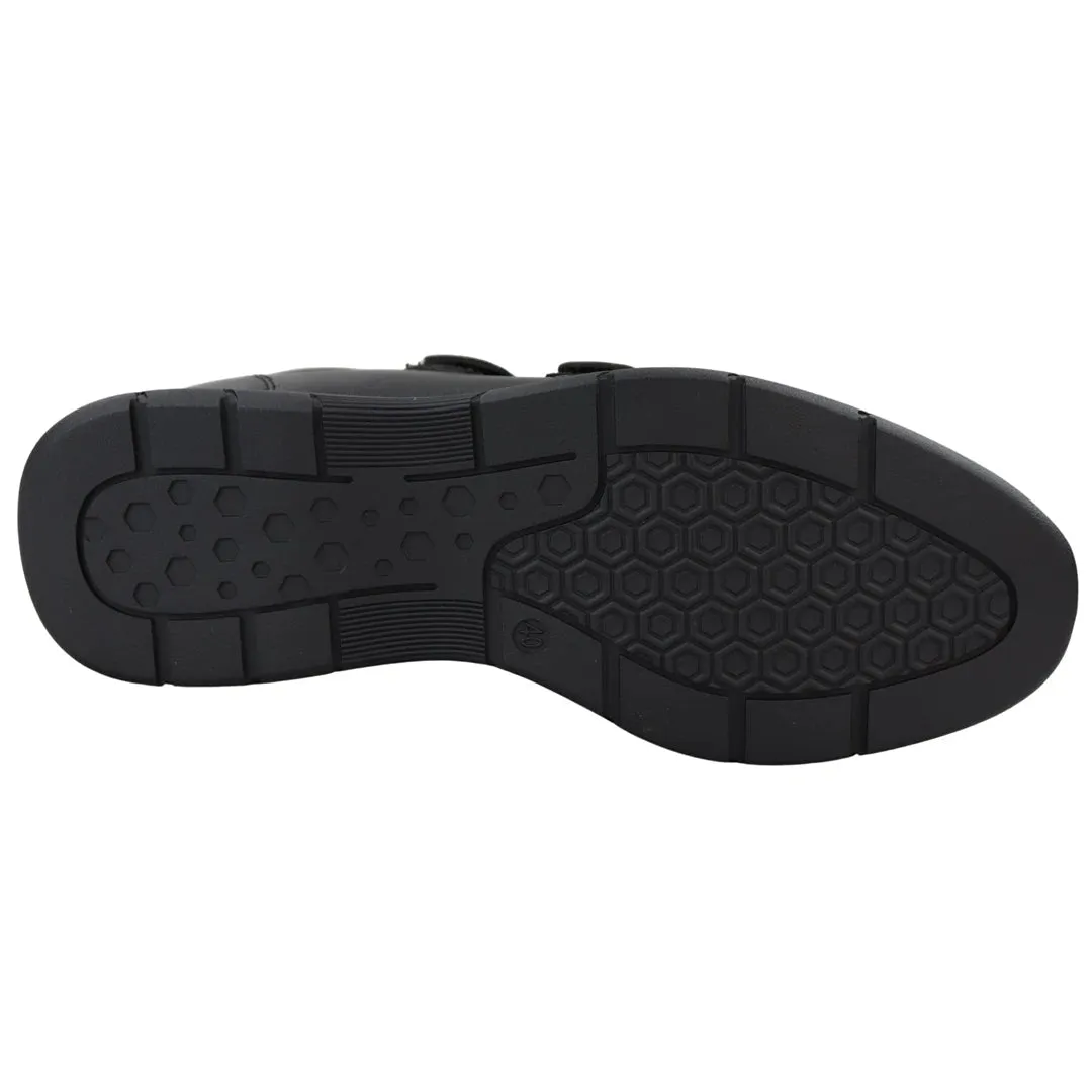 Casual Strap Fastener Slip On Shoes Walking Sneakers