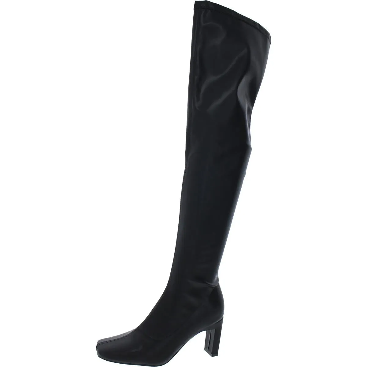 Charli Womens Vegan Leather Tall Over-The-Knee Boots
