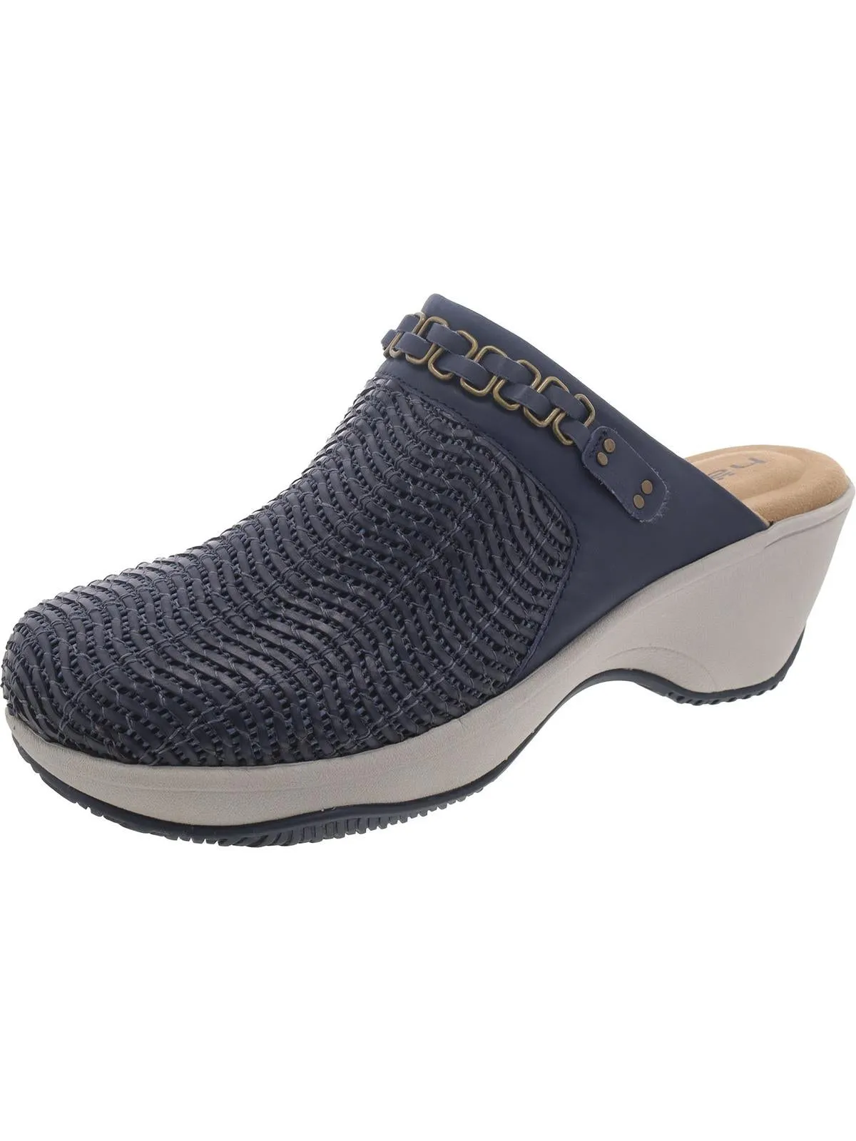 Chloe Womens Woven Clogs
