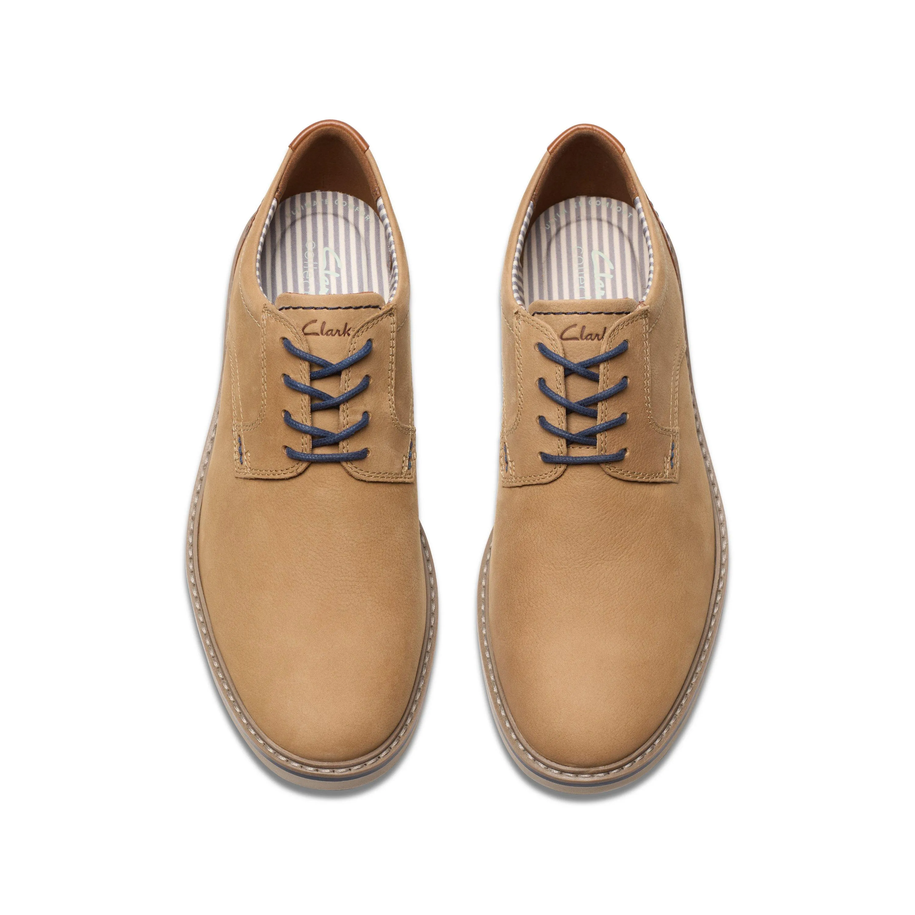 Clarks Radcliff Low in Brown Nubuck