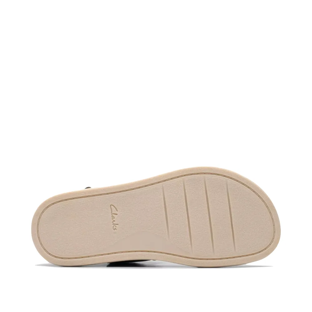 Clarks Women's Arwell Glide Sandal in Blue Combination
