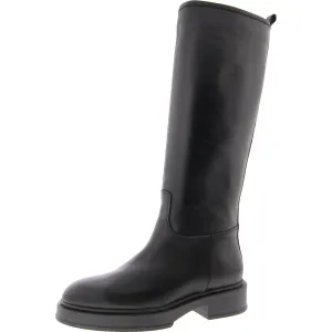 Claudia Womens LE Leather Knee-High Boots