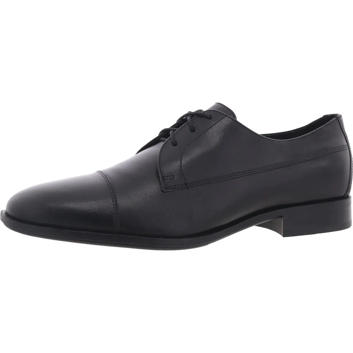 Colby Mens Leather Lace Up Derby Shoes
