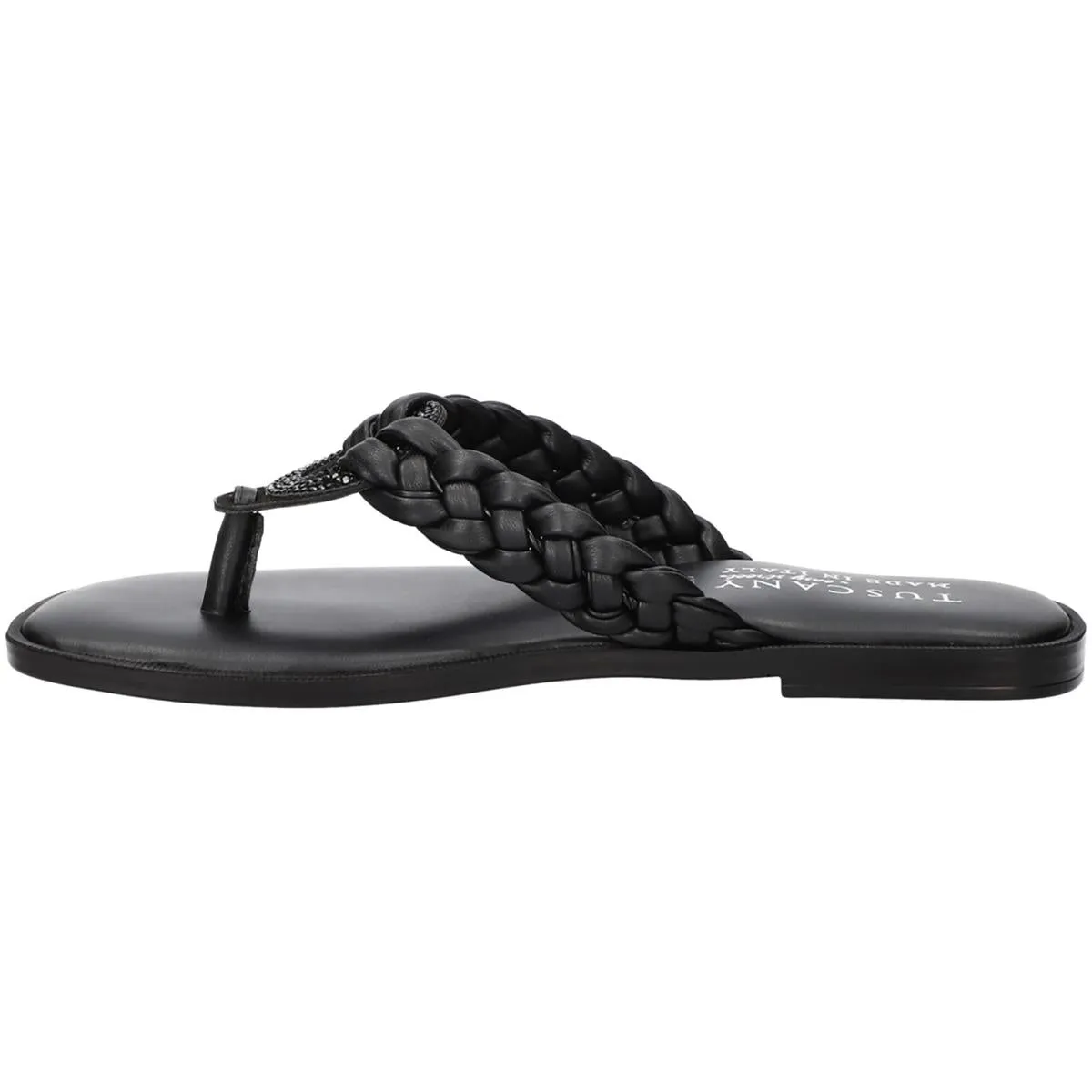 coletta Womens Leather Thong Sandals