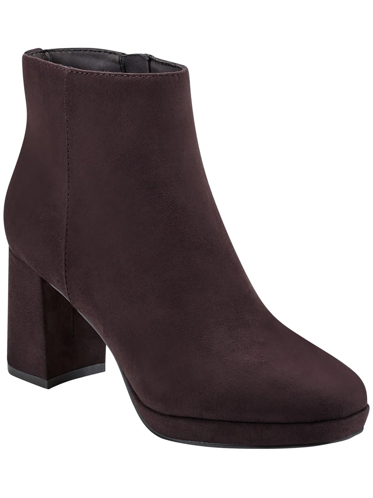 Colleen 2 Womens Faux Suede Round toe Ankle Boots