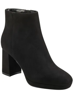 Colleen 2 Womens Faux Suede Round toe Ankle Boots