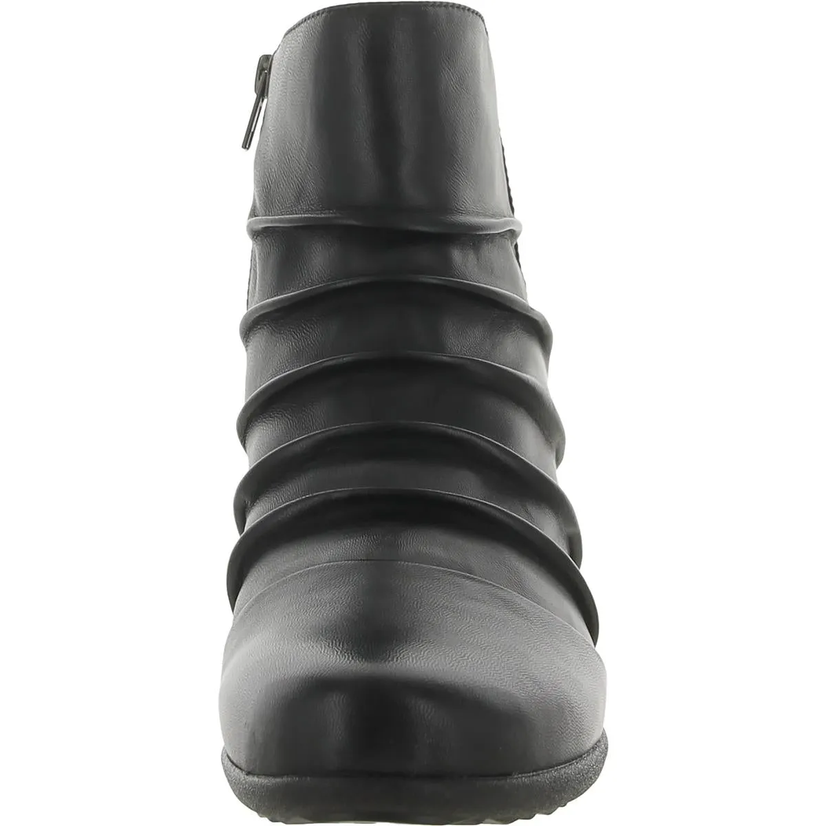 Cologne  Womens Pull On Leather Ankle Boots