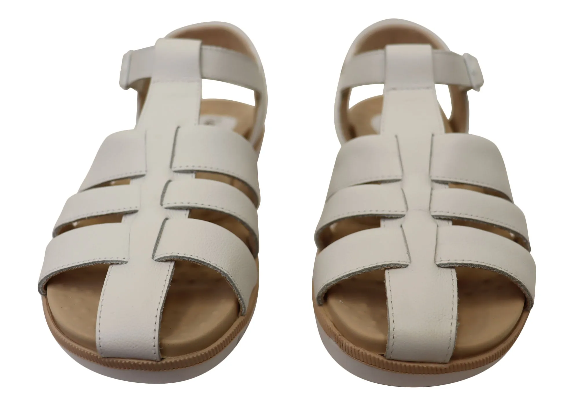 Comfortflex Kelly Womens Comfortable Leather Sandals Made In Brazil Comfortflex Shoes