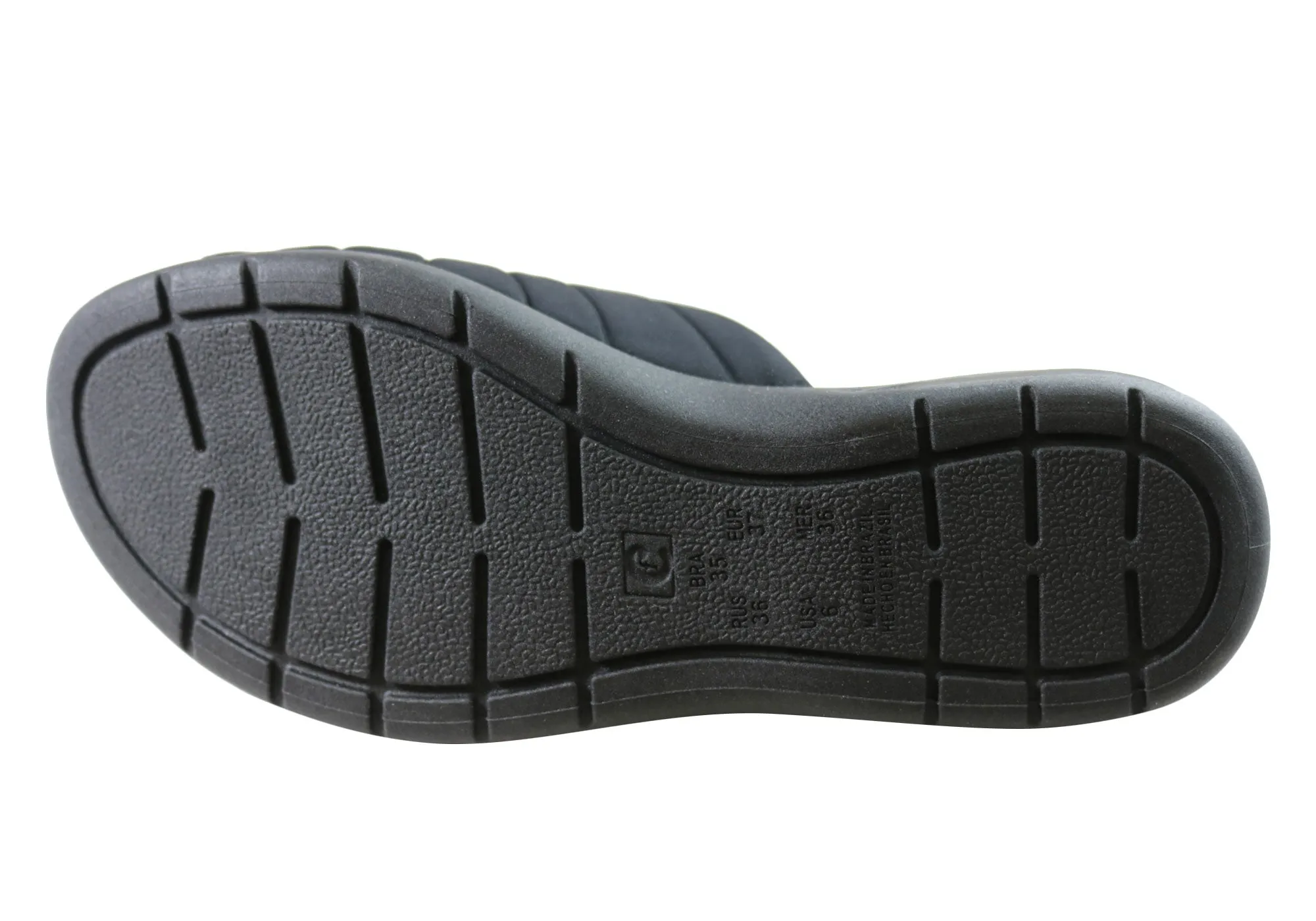 Comfortflex Laurel Womens Comfortable Slides Sandals Made In Brazil Comfortflex Shoes