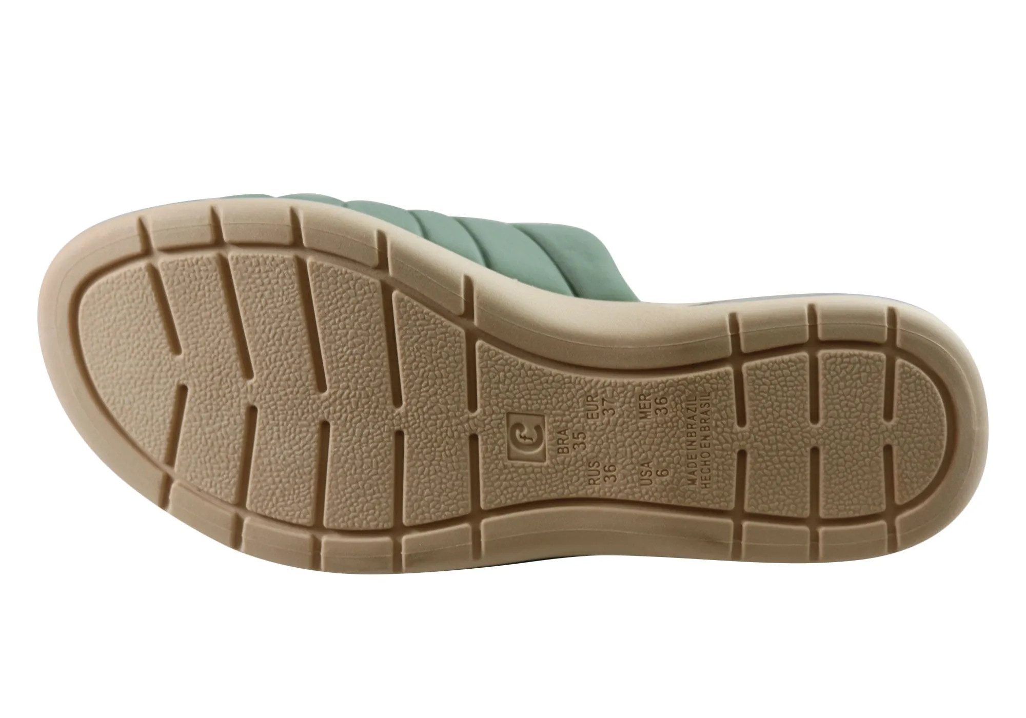 Comfortflex Laurel Womens Comfortable Slides Sandals Made In Brazil Comfortflex Shoes