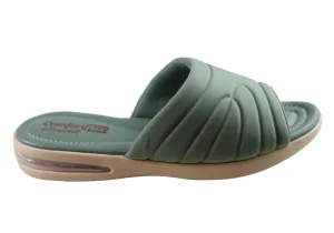 Comfortflex Laurel Womens Comfortable Slides Sandals Made In Brazil Comfortflex Shoes