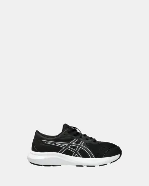 Contend 9 Grade School Black/White Asics Shoes