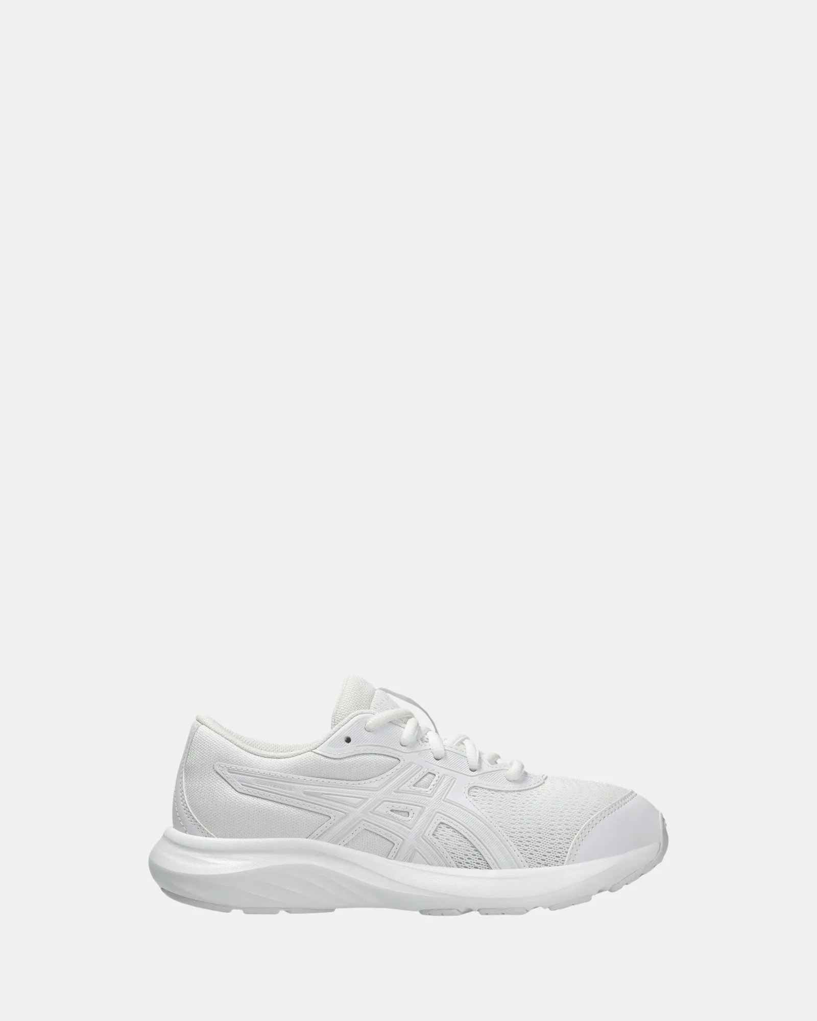 Contend 9 Grade School White/Glacier Grey Shoes_Asics