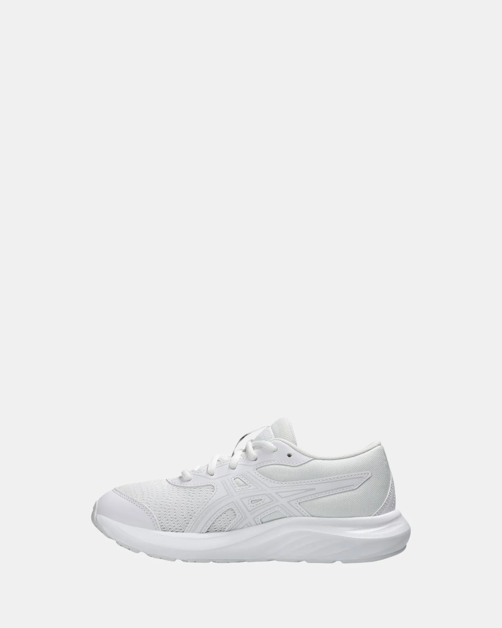 Contend 9 Grade School White/Glacier Grey Shoes_Asics