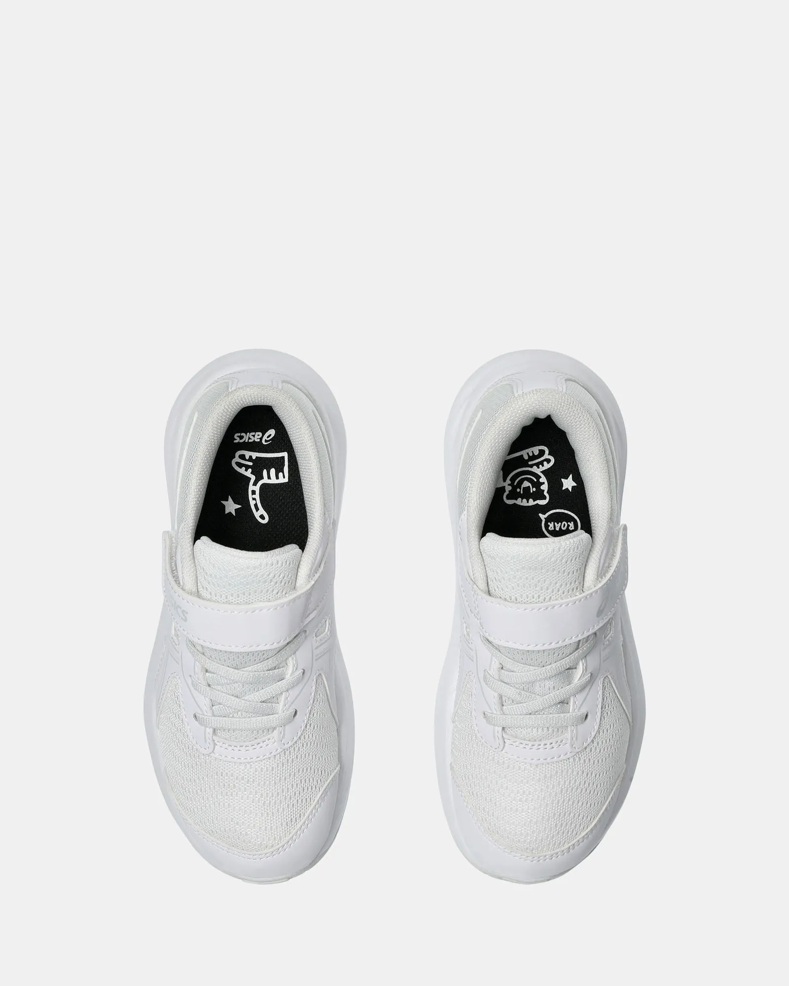 Contend 9 Pre-School White/Glacier Grey Shoes_Asics