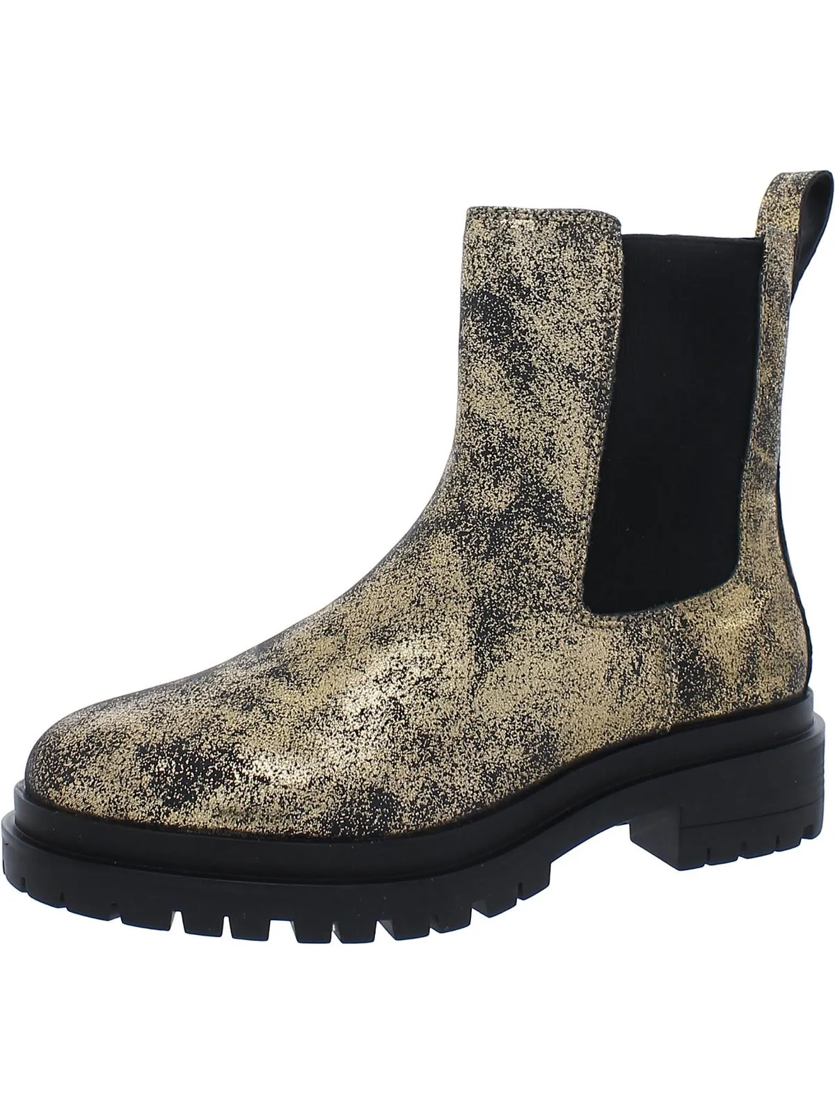 Corinne  Womens Leather Ankle Booties