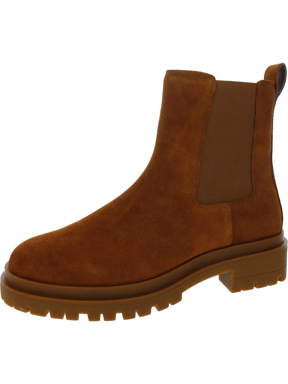 Corinne  Womens Leather Ankle Booties