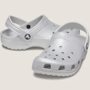 Crocs Classic Glitter Clog Shoes_Crocs