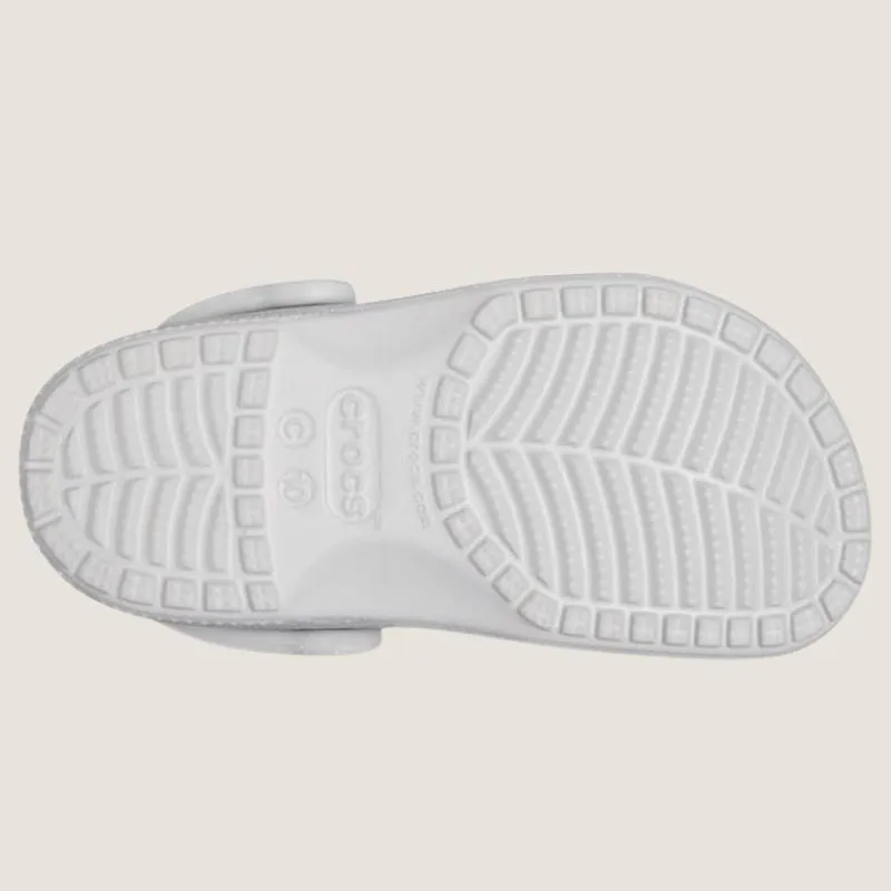Crocs Kids Classic Glitter Clog Shoes_Crocs