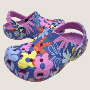 Crocs Kids Classic Printed Clog Shoes_Crocs