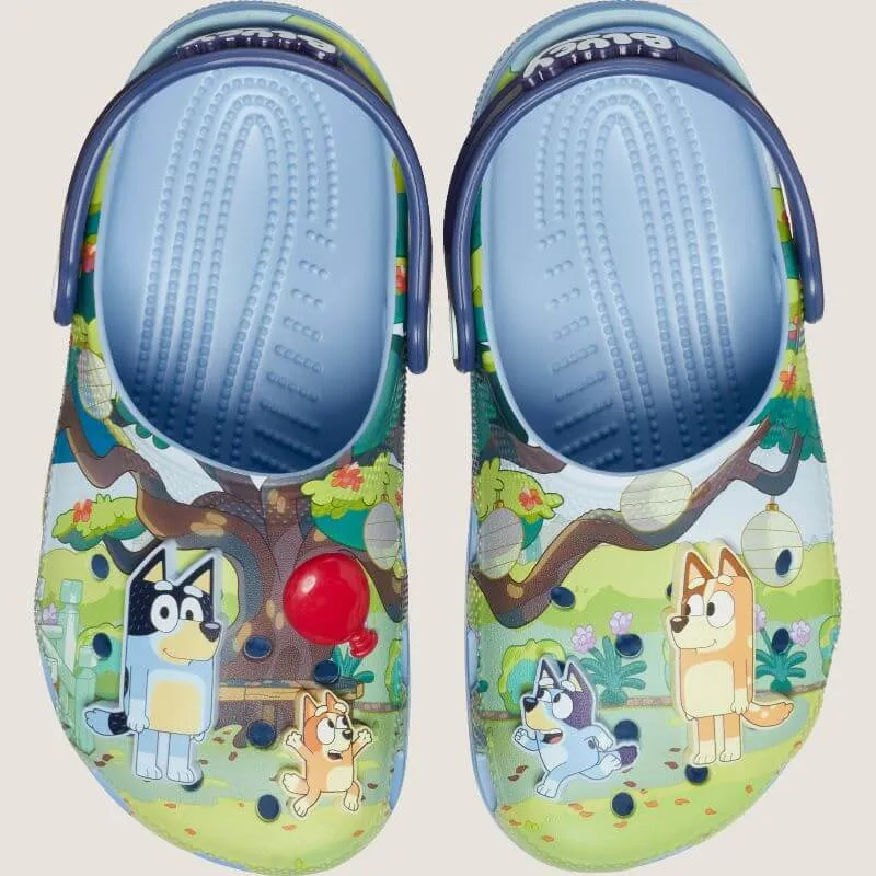 Crocs Toddler Classic Bluey Clog Shoes_Crocs