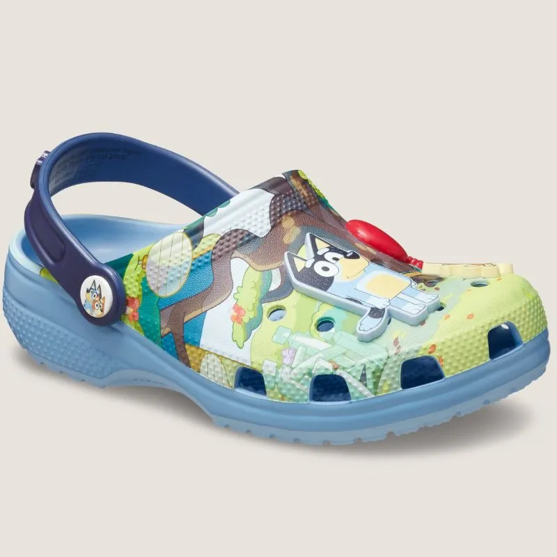 Crocs Toddler Classic Bluey Clog Shoes_Crocs