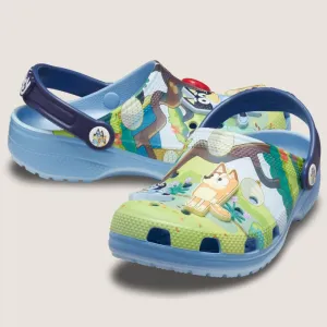 Crocs Toddler Classic Bluey Clog Shoes_Crocs